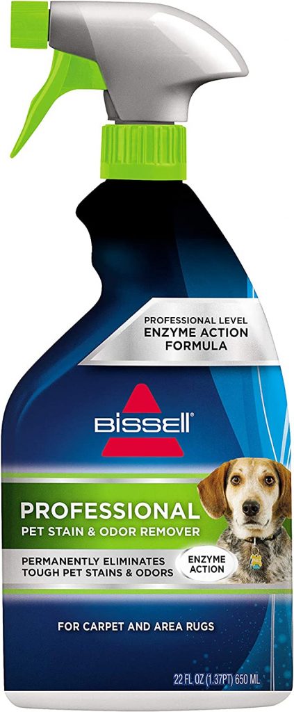 BISSELL Professional Pet Stain and Odor Remover Liquid Carpet Cleaner