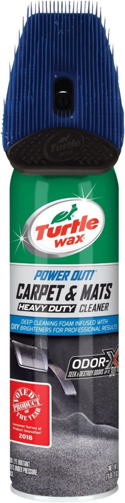 Turtle Wax Power Out! Vehicle Cleaner for Carpet and Mats