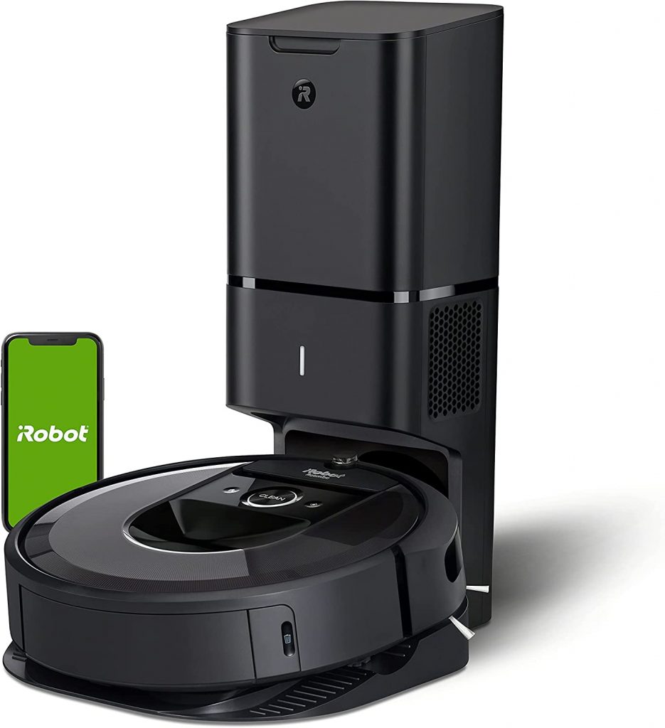 iRobot i7+ Robotic Vacuum Cleaner with Automatic Dirt Disposal for Pet Hair