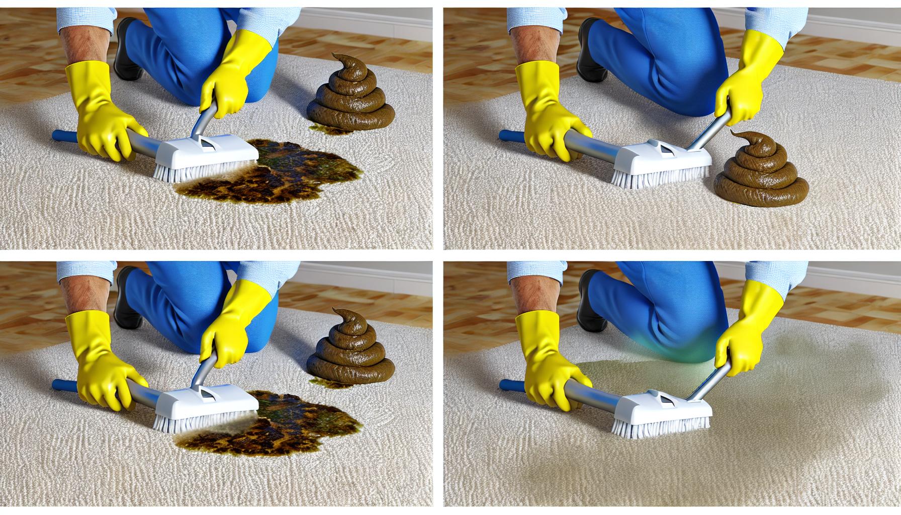 How to Clean Cat Poop from Carpet